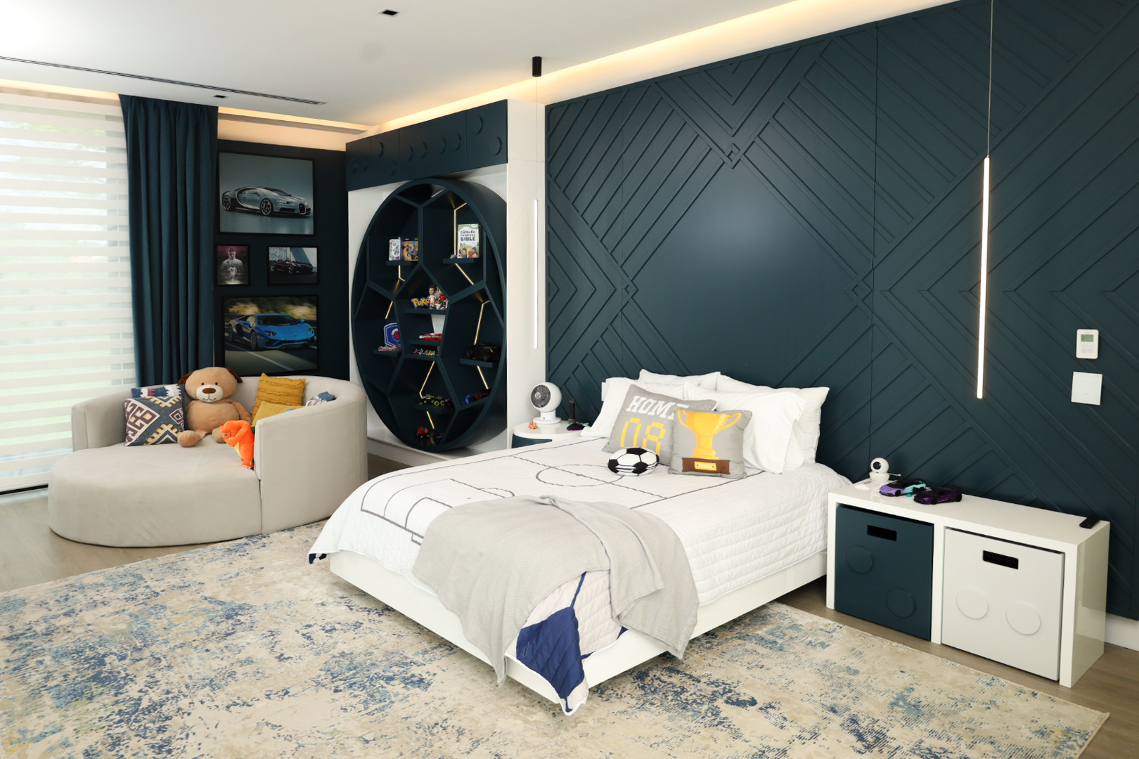 Diseño de habitación de niño malabar lakes